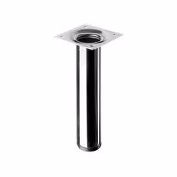 Marque du produit : HETTICH Couleur du pied : Gris Finition du pied : Chromé Matière principale : Acier Destination : Meuble  ...