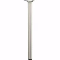 Avec patin plastique fileté M10. Platine 60 x 60 mm Couleur du pied: Gris Hauteur (en cm): 40 Hauteur maximum (en cm): De 16  ...