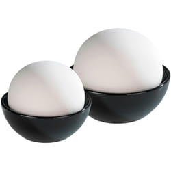 Lot de 2 saturateurs sphérique céramique Rondo Wenko Humidification des pièces sèches lors de la période de chauffage, Optimisation bien être, 200 et