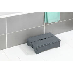 Marche Pliable Maximex Marche pliable très Stable Surface antidérapante jusqu'à 250 kg, Pieds antidérapants pour intérieur et extérieur, poignet