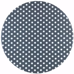 Décorez en un mouvement votre table ronde. Cette housse de table élastique au joli design s‘adaptera parfaitement à votre tab ...