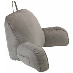 Maximex - Coussin de lit confortable avec poche pour téléphone, télécommande
