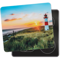 Multiplaque au design exclusif pour un tout nouveau look de cuisine : ambiance pittoresque du soir. Le soleil couchant fait a ...