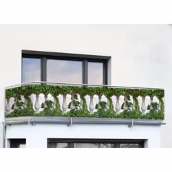 Housse de balcon qui vous gardera privée et améliorera l'apparence de votre balcon Sécurisez le balcon : créez un espace isol ...