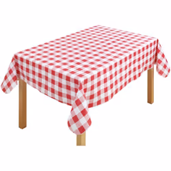 Toile cirée à carreaux Vichy : protège la table de manière pratique et élégante dévoilement À l'extérieur et à l'intérieur :  ...