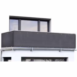 Protection de balcon 5 m x 85 cm - créez votre oasis de tranquillité sur le balcon ! Intimité totale : La protection de balco ...