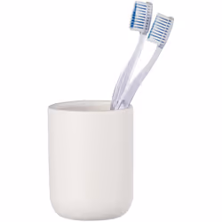 Le gobelet pour brosse à dents, en céramique Ø 7,6 cm du célèbre fabricant européen Allstar, n'est pas seulement un gadget fo ...