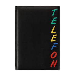 Herlitz 22376 carnet d'adresse Noir A5