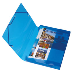 Herlitz 1948686 fichier Polypropylène (PP) Bleu A4