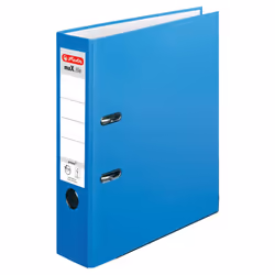 Herlitz 10094837, Rangement, Métal, Polypropylène (PP), Bleu, Allemagne