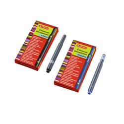 Herlitz 10412070 recharge pour stylos Bleu 5 pièce(s)