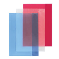 Herlitz 10418366 Protège-cahier 3 pièce(s) Couleurs assorties