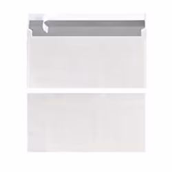 Herlitz 10419307, DL (110 x 220 mm), Blanc, Papier, 75 g/m², 25 pièce(s)