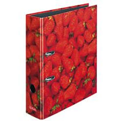 Herlitz 10485126 classeur à anneaux A4 Rose, Noir, Rouge