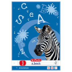 Herlitz 215038 bloc-notes A4 50 feuilles Multicolore