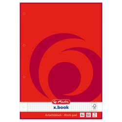 Herlitz 215434 bloc-notes A4 50 feuilles