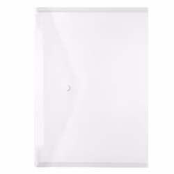 Herlitz 10657930, A4, Polypropylène (PP), Transparent, Paysage/portrait, Bouton pression