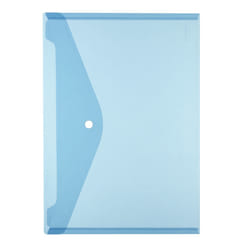 Herlitz 10657948 fichier Polypropylène (PP) Bleu, Transparent A4