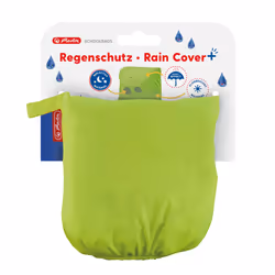 Herlitz 50033218, Housse de protection anti-pluie pour sac à dos, Jaune, Image, 32 L