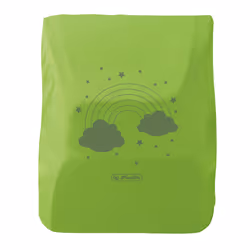 Herlitz 50033218 housse de sac à dos Housse de protection anti-pluie pour sac à dos Jaune 32 L