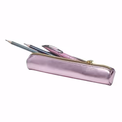 Herlitz 50033300 trousse à crayons Cuir, Synthétique Rose