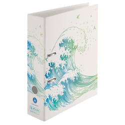 Herlitz 50033393 classeur à anneaux A4 Bleu, Vert, Blanc