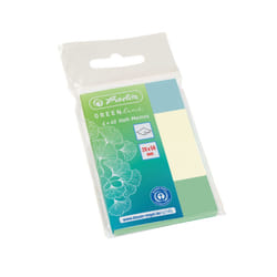 Herlitz 50033447 languette auto-adhésive 160 feuilles Bleu, Vert, Jaune