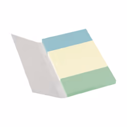 Herlitz 50033447 languette auto-adhésive 160 feuilles Bleu, Vert, Jaune