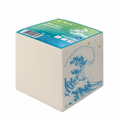 Herlitz 50033461, Gris, Rectangle, 80 g/m², 9 cm, 9 cm, 90 mm