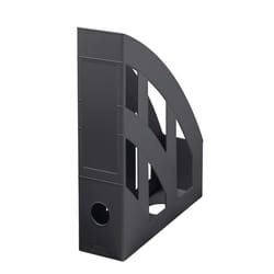 Herlitz 50033980 bac de rangement de bureau Plastique Anthracite