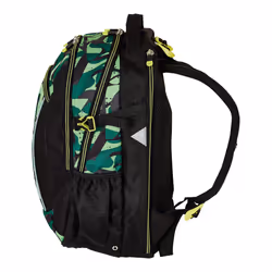 Herlitz Ultimate Camo sac à dos Cartable sac à dos Noir, Vert Polyester