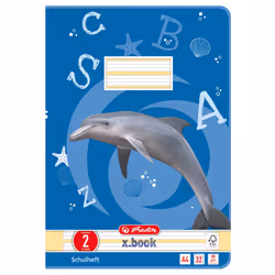 Herlitz 10767267, 32 feuilles, A4, 80 g/m², Garçon/Fille, Papier