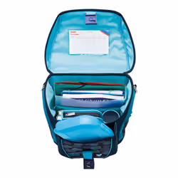 Herlitz FiloLight Plus Flower Owl Ensemble de cartables Fille Polyester Marine, Turquoise - Vue supplémentaire 10