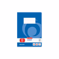 Herlitz 285619, Multicolore, A6, 60 feuilles, 70 g/m², Universel
