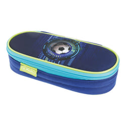 Herlitz 50038893 trousse à crayons Polyester Bleu, Vert