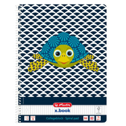 Herlitz 50039203 bloc-notes A4 80 feuilles Multicolore