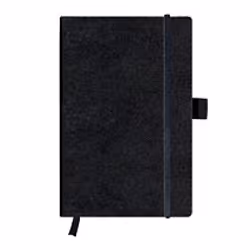 Herlitz 10789428, Monochromatique, Noir, A5, 96 feuilles, 80 g/m², Papier quadrillé