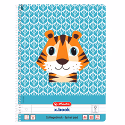 Herlitz 50039234, Image, Multicolore, A4, 80 feuilles, 70 g/m², Papier ligné