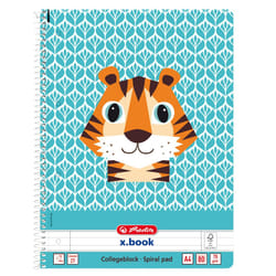 Herlitz 50039234 bloc-notes A4 80 feuilles Multicolore