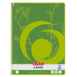 Herlitz 303453 bloc-notes A4 80 feuilles Vert