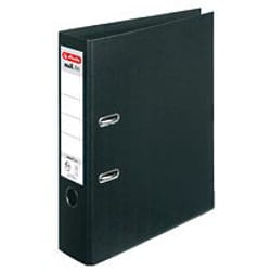 Herlitz 10834315 classeur à anneaux A4 Noir