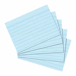 Herlitz 10836203, Bleu, 100 feuilles, 1 pièce(s)