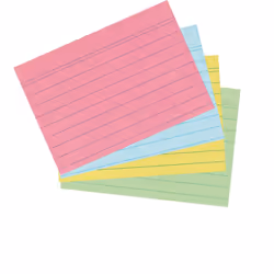 Herlitz 10836211, Bleu, Vert, Rouge, Jaune, 200 feuilles, 200 pièce(s)