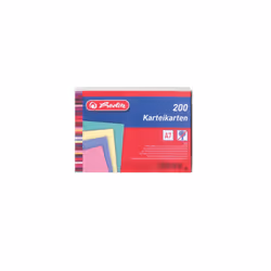 Herlitz 10836245 intercalaire Bleu, Vert, Rose, Jaune 200 pièce(s)