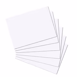 Herlitz 10835809, Blanc, 170 g/m², 100 pièce(s)