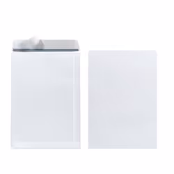 Herlitz 10837144, C5 (162 x 229 mm), Blanc, Papier, Forest Stewardship Council (FSC), 25 pièce(s)