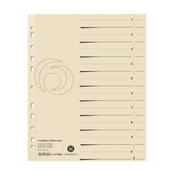 Herlitz 10840205 trieur Beige Carton A4