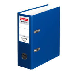 Herlitz 10842326 classeur à anneaux A5 Noir