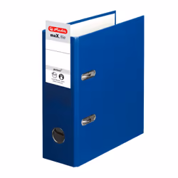 Herlitz 10842326 classeur à anneaux A5 Noir