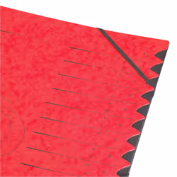 Herlitz 10843324 intercalaire de classement Album de présentation Carton, Chanvre de Manille Noir, Rouge